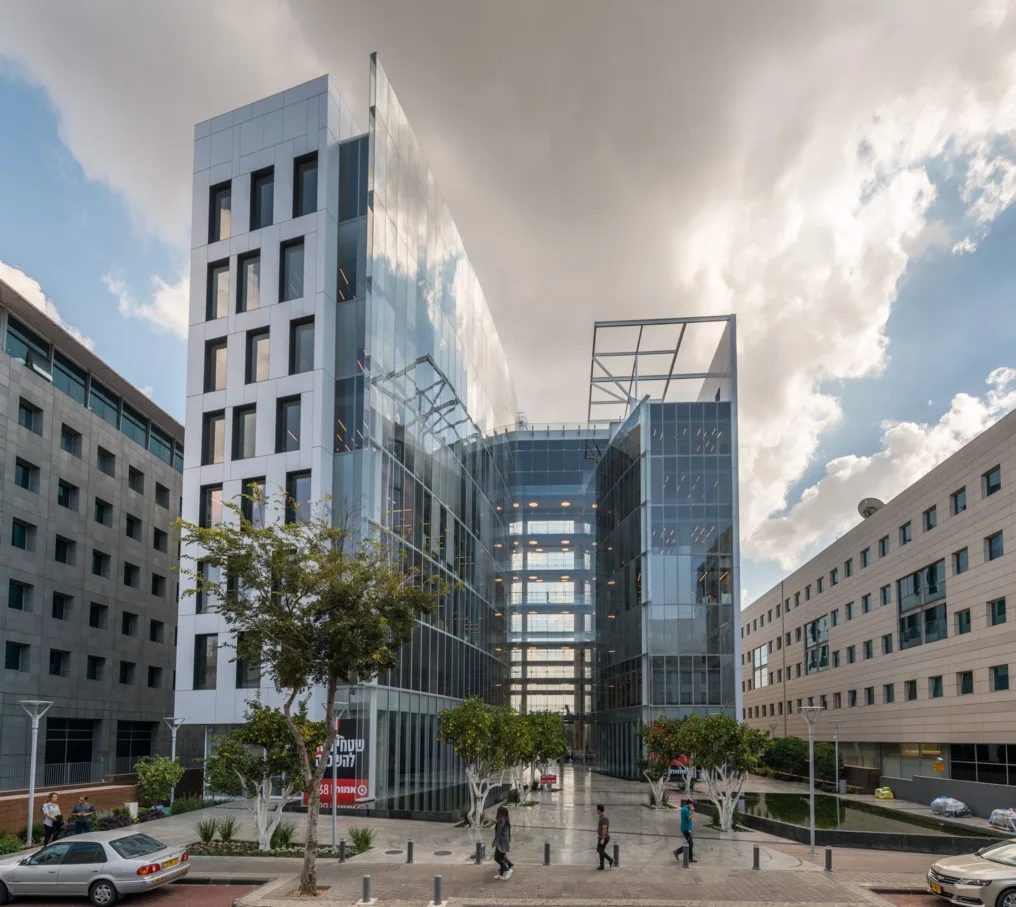 Office building surroundings