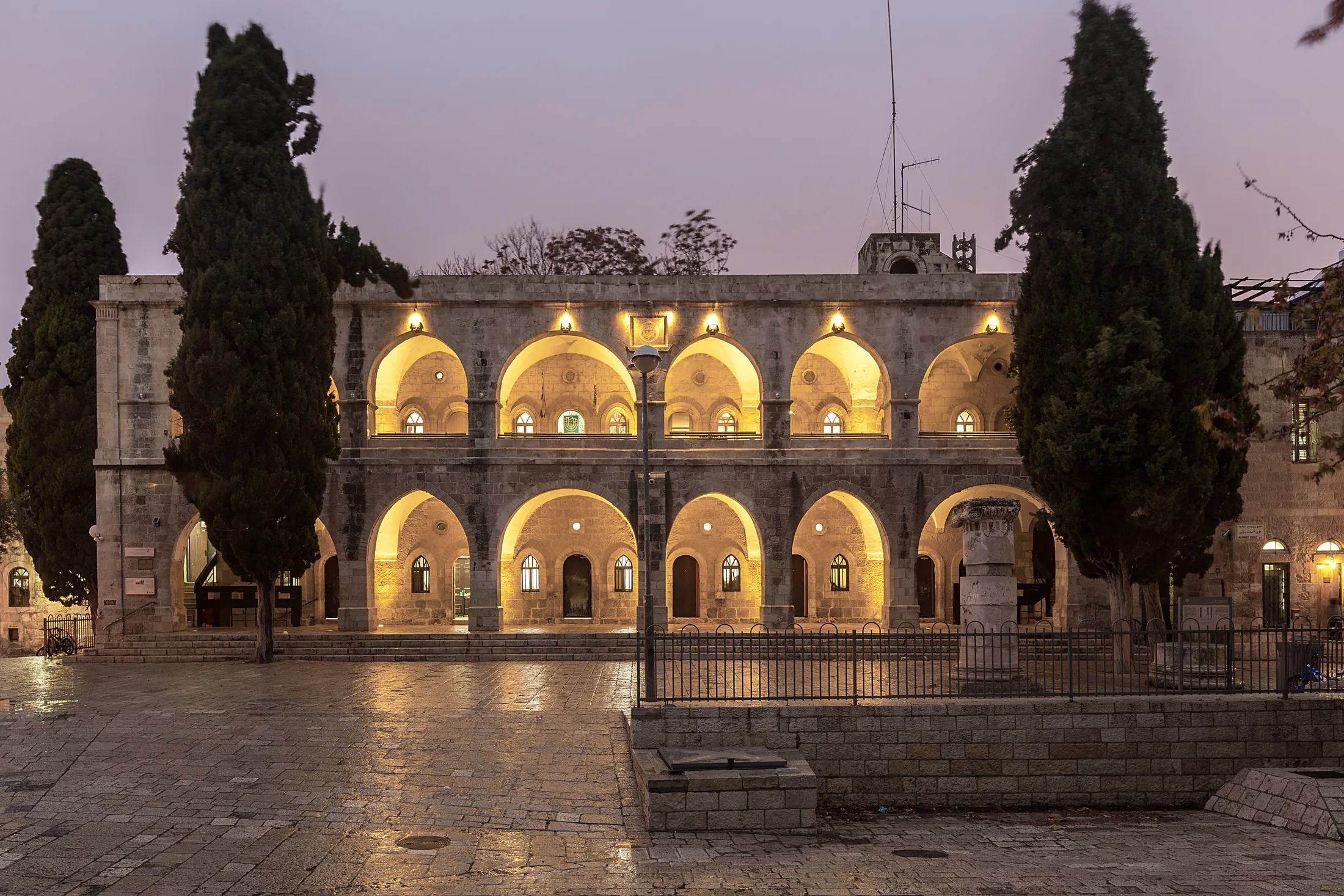 Historic facade in Jerusalem