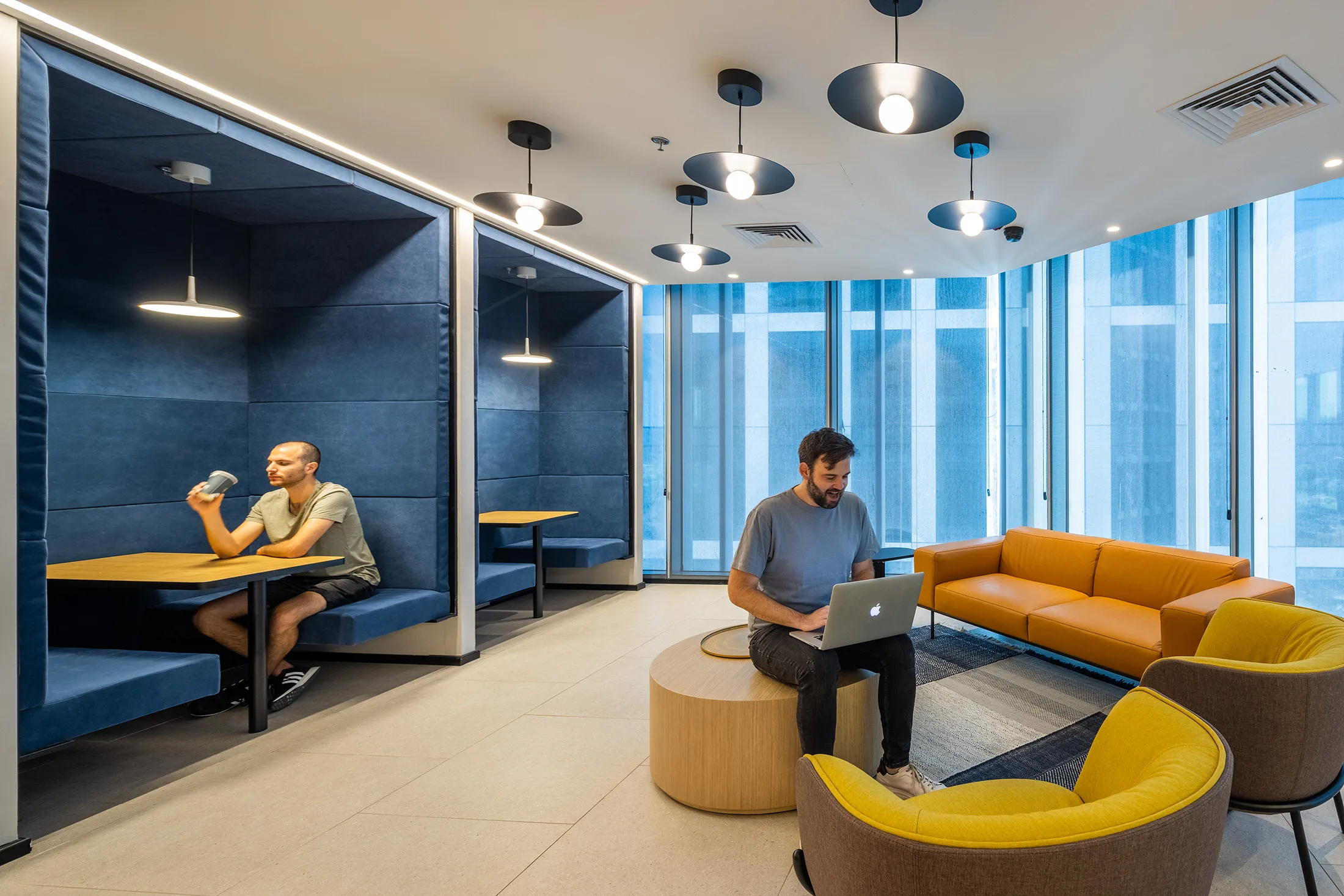 Shared office area