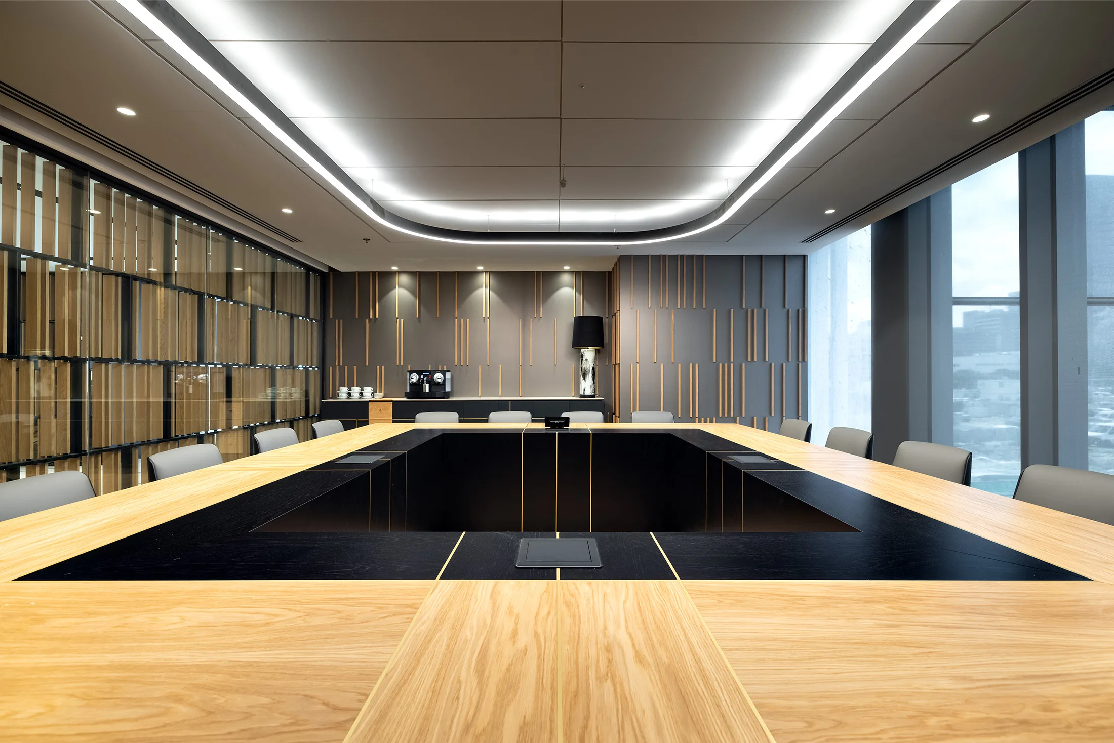 Reception area