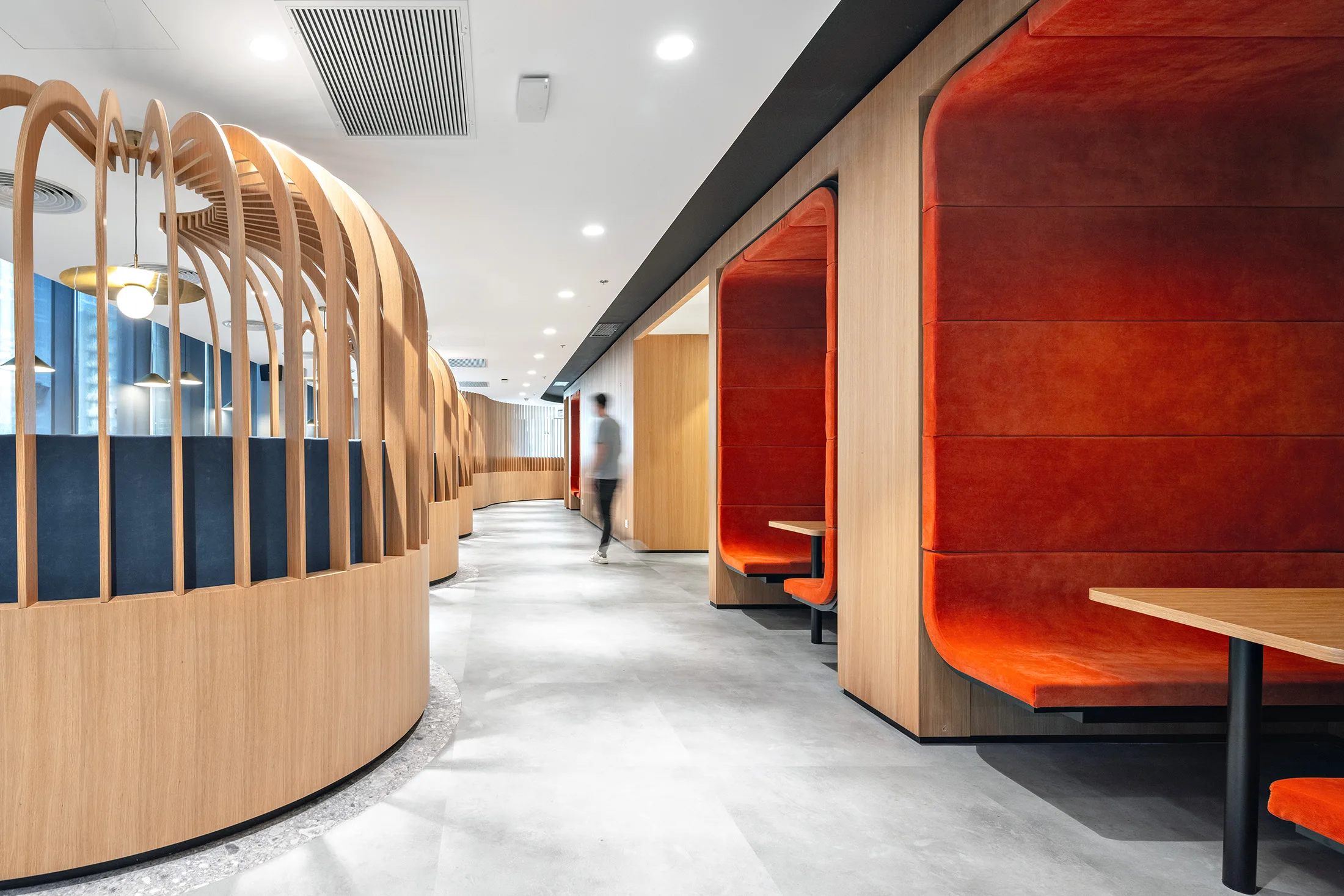 Client-facing interior