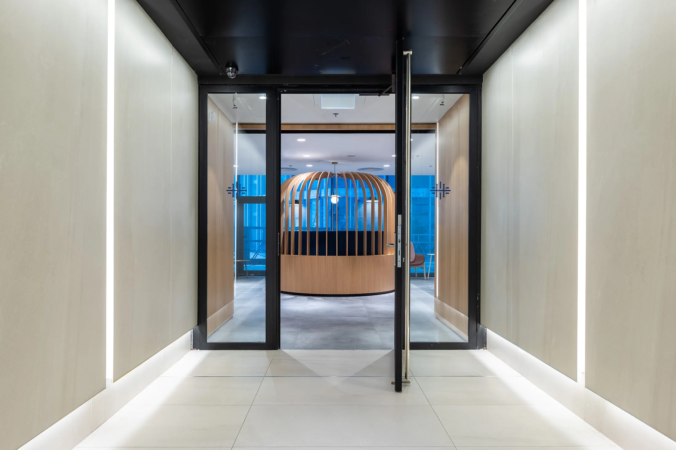 Office corridor