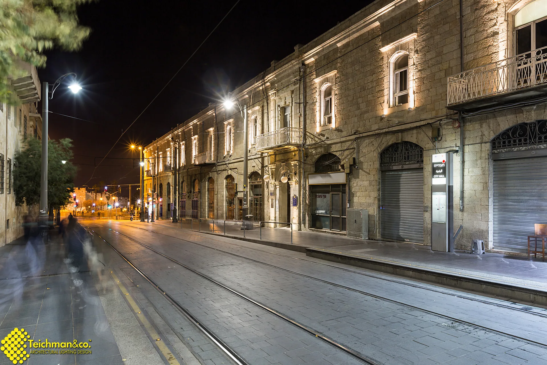 Historic urban axis in Jerusalem