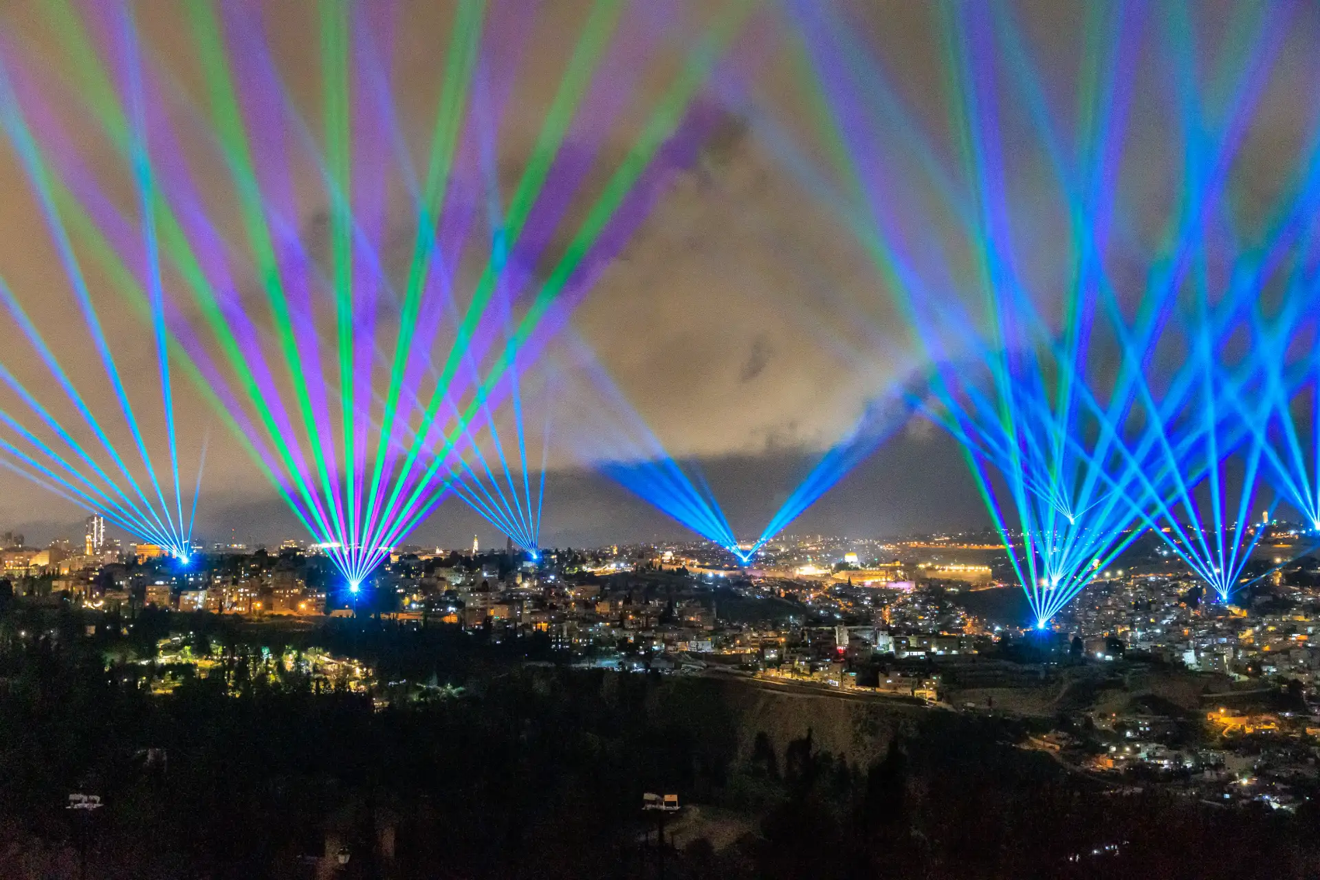 Jerusalem Laser Show