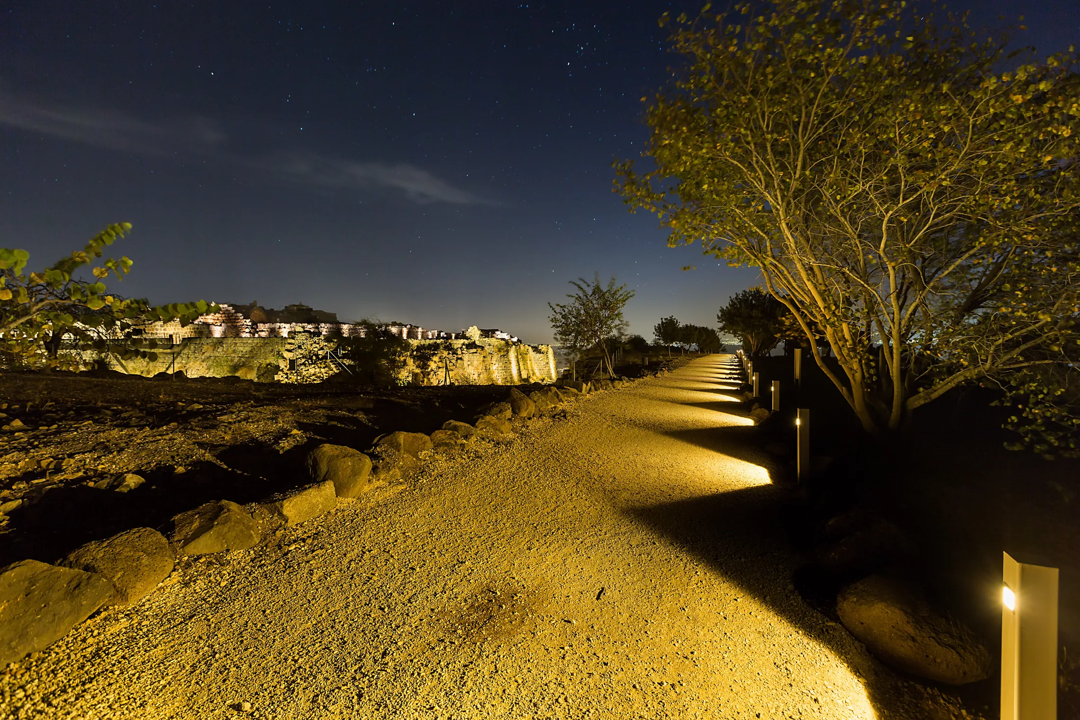 Pathway at Kokhav HaYarden National Park