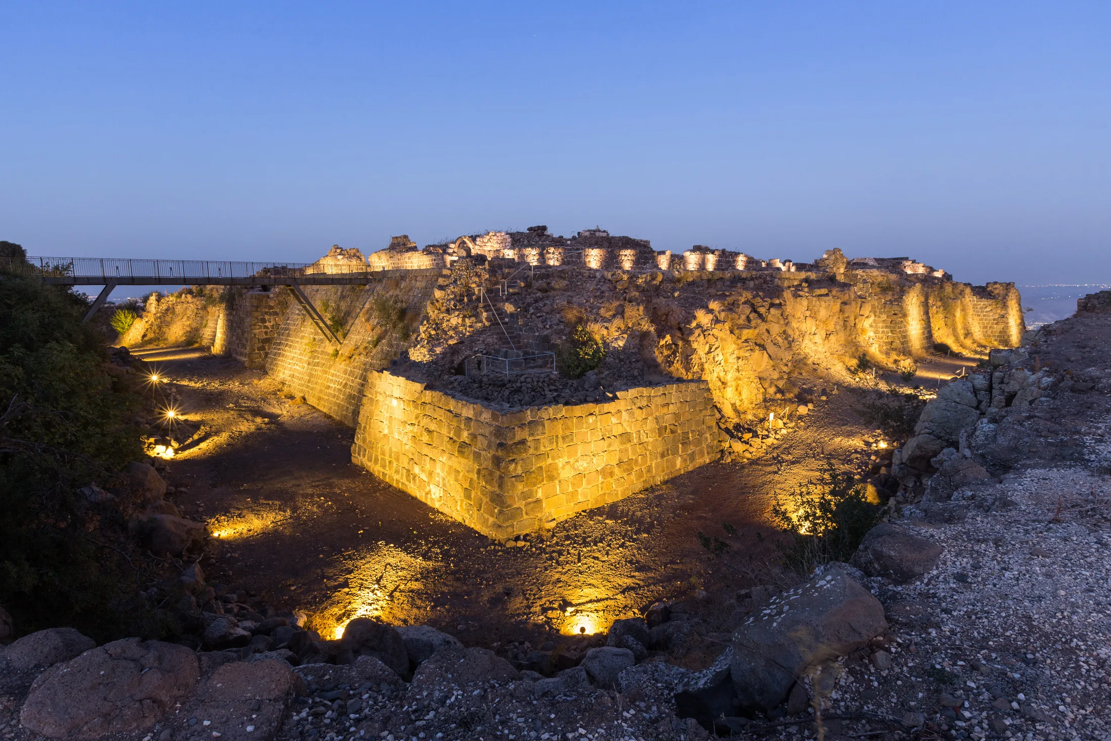 General view of Kokhav HaYarden National Park