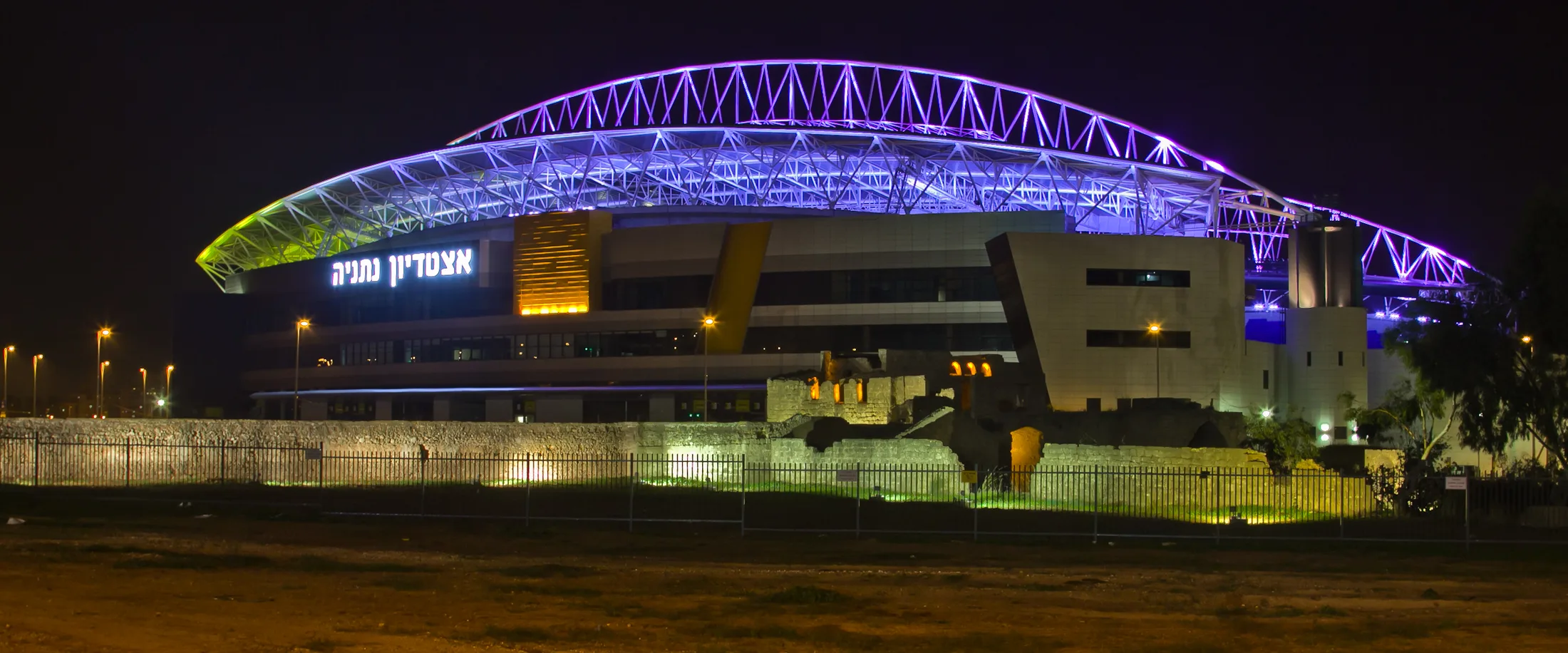 Netanya Stadium as an urban landmark