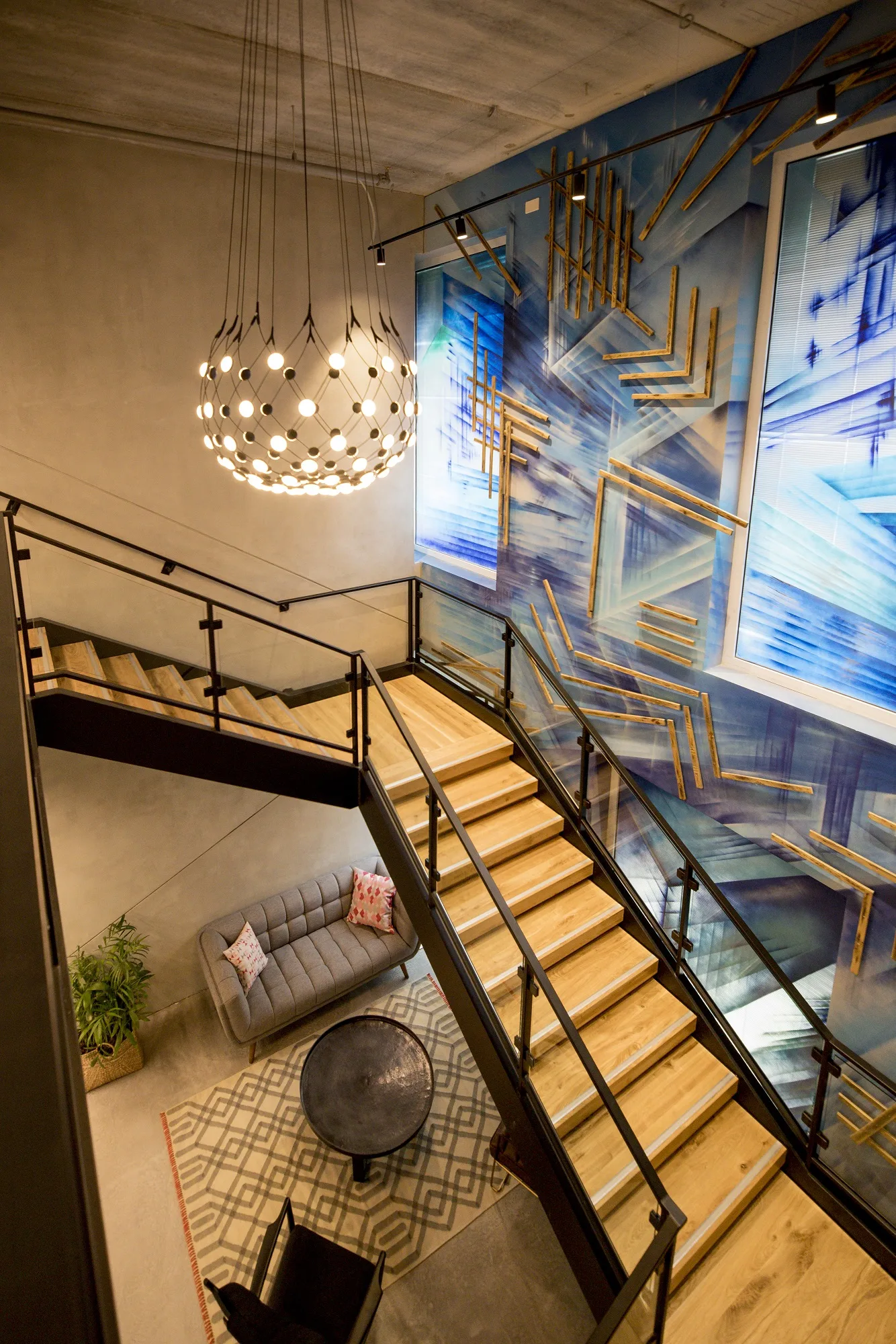 Office stair area