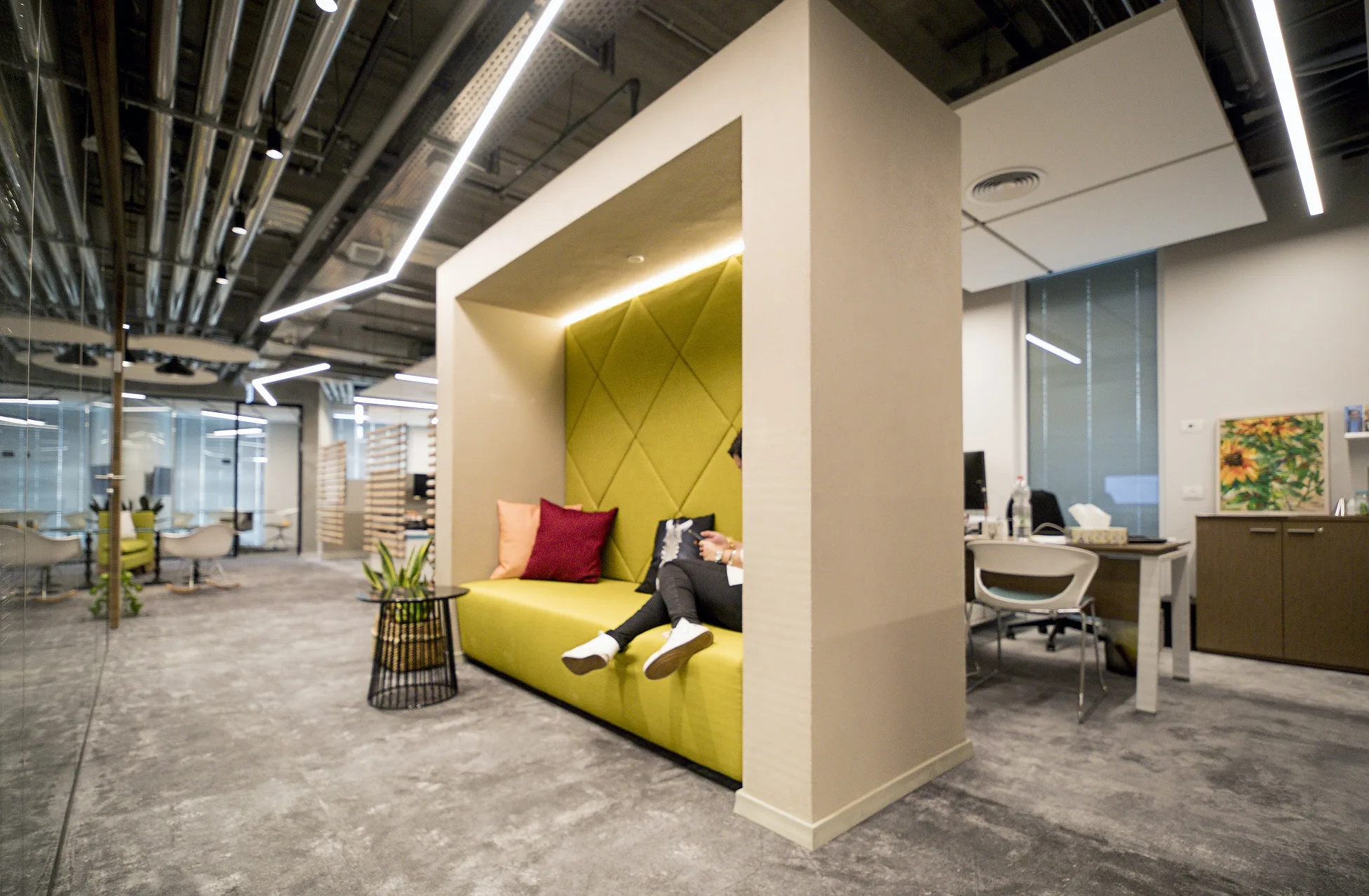 Shared office area
