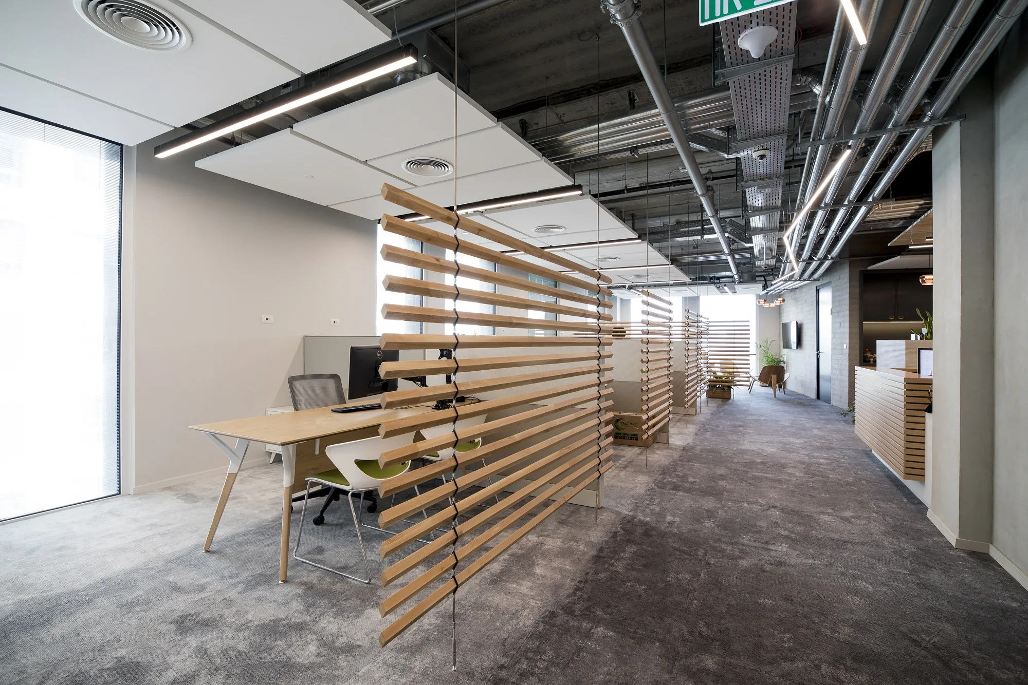 Office corridor