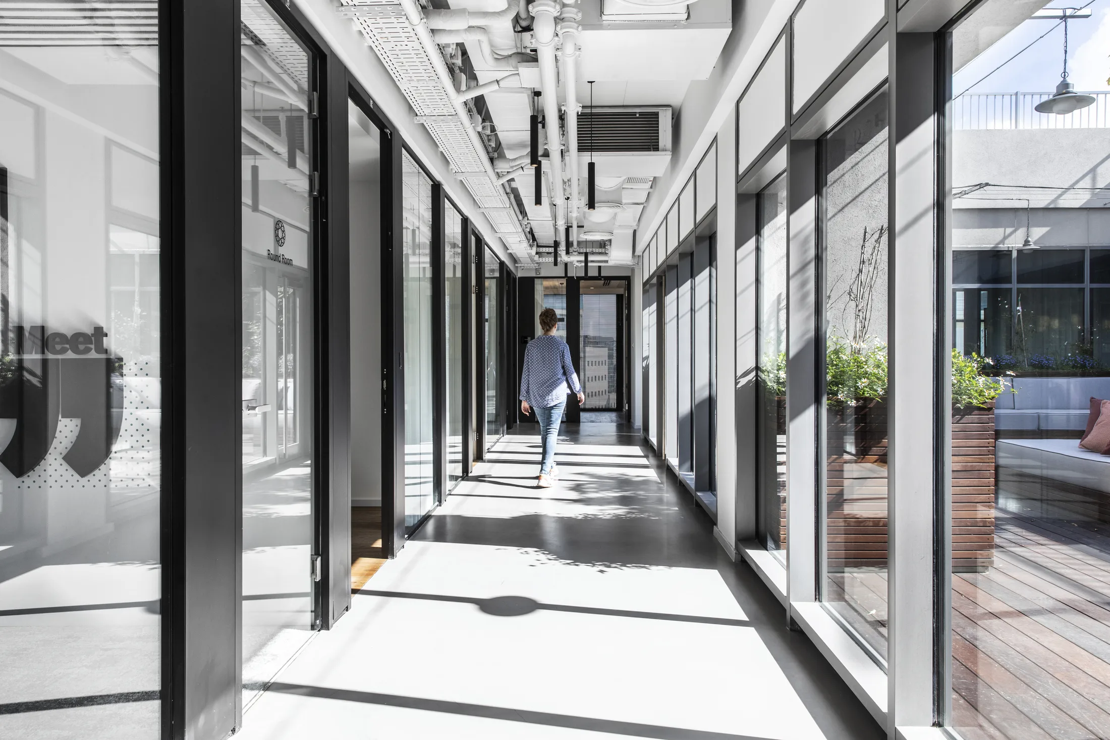 Workplace interior in Herzliya