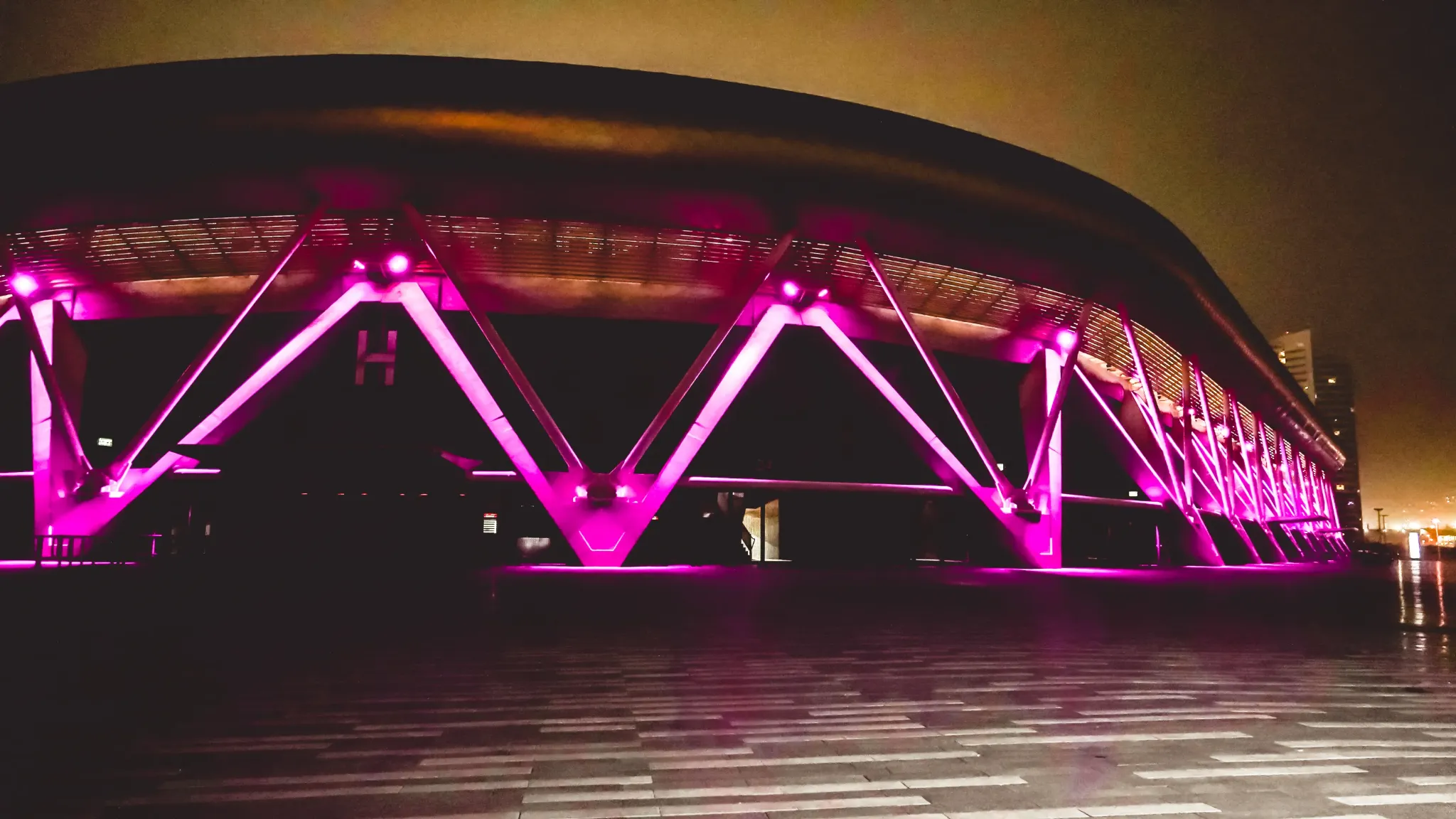 Exterior lighting for Sammy Ofer Stadium