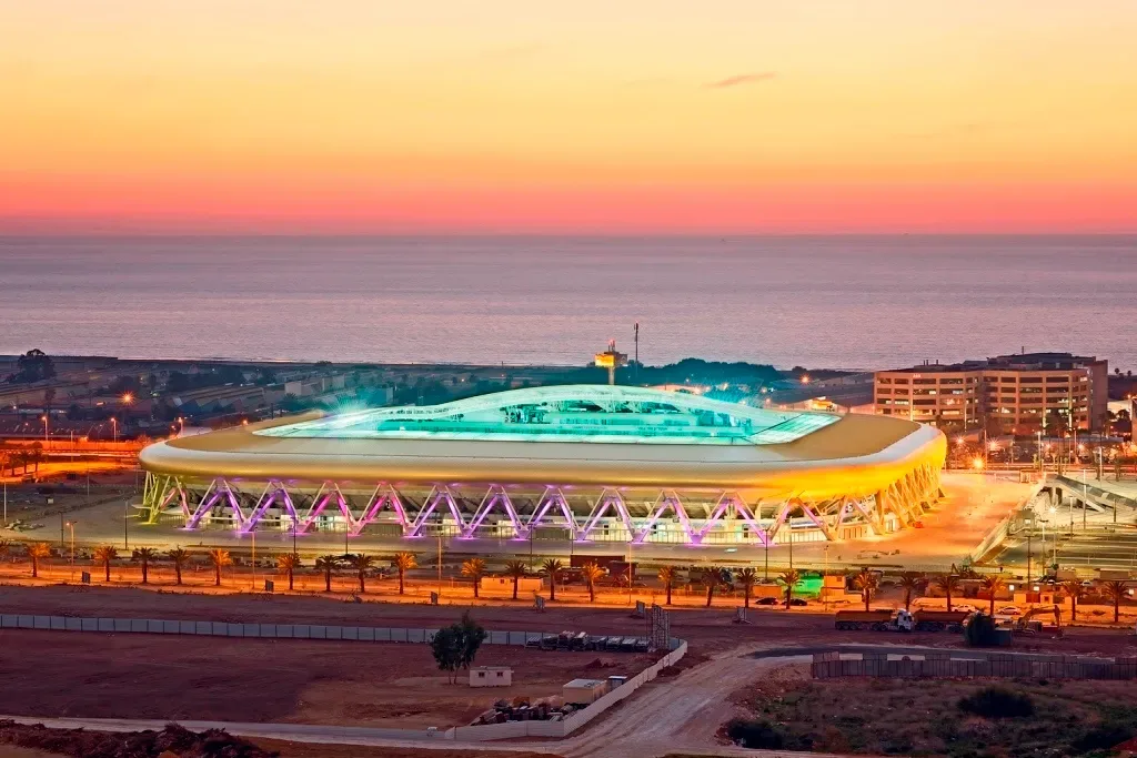 Sammy Ofer Stadium in Haifa