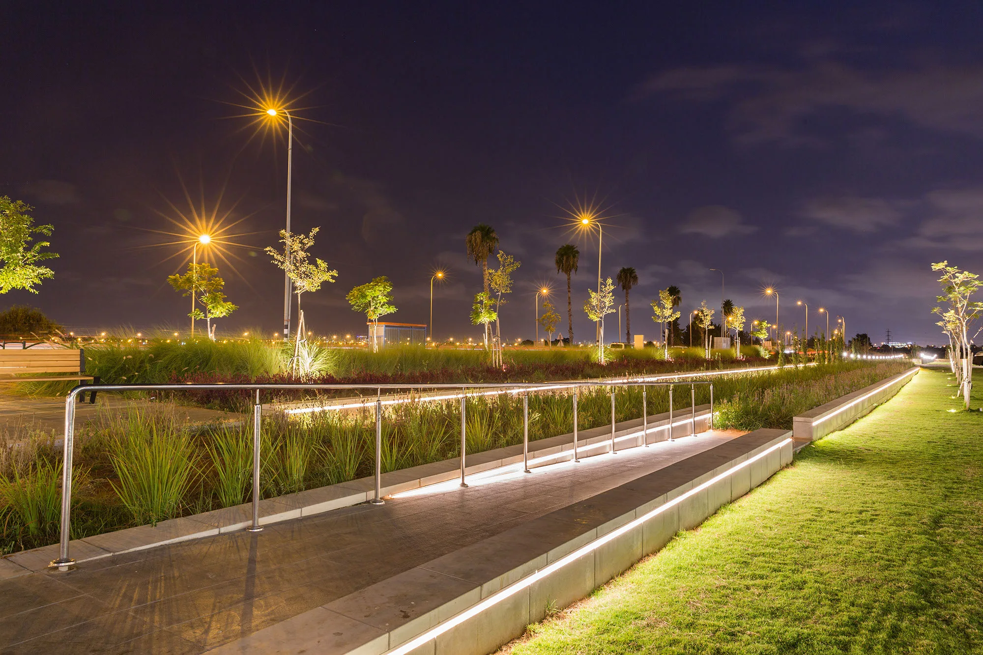 Landscape and outdoor public realm at Terminal Center