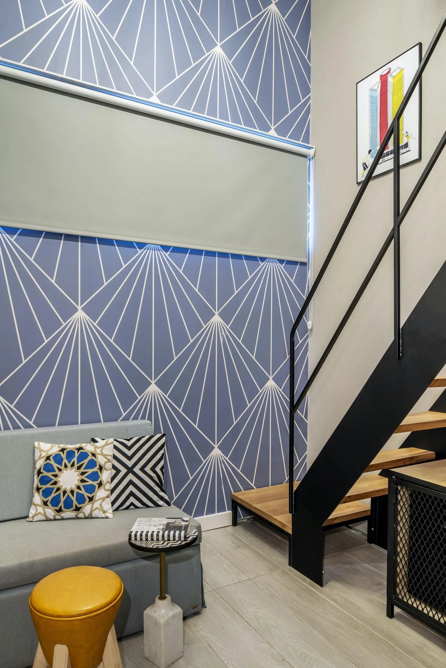 Hostel interior space