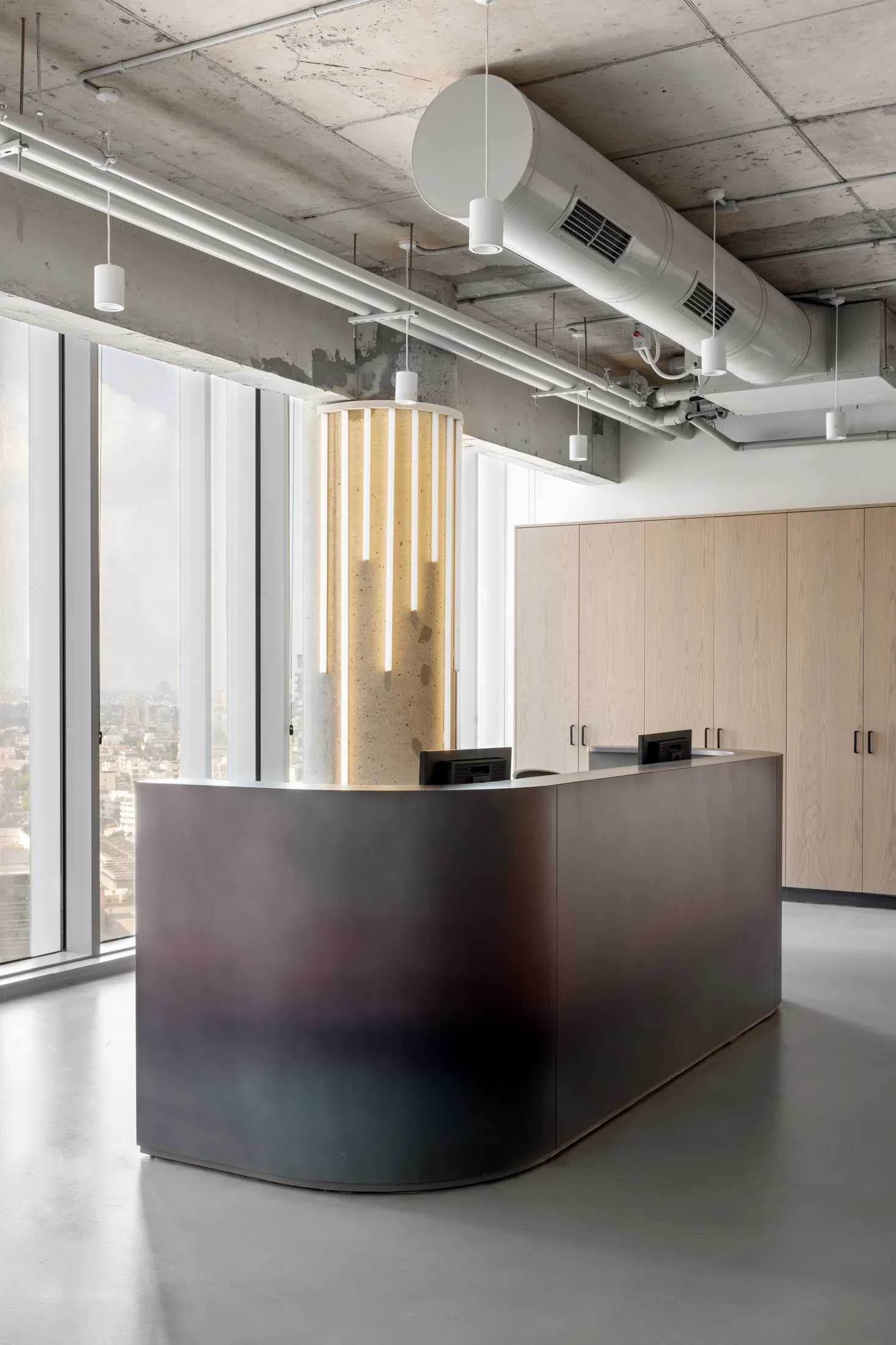 Workplace interior in Tel Aviv