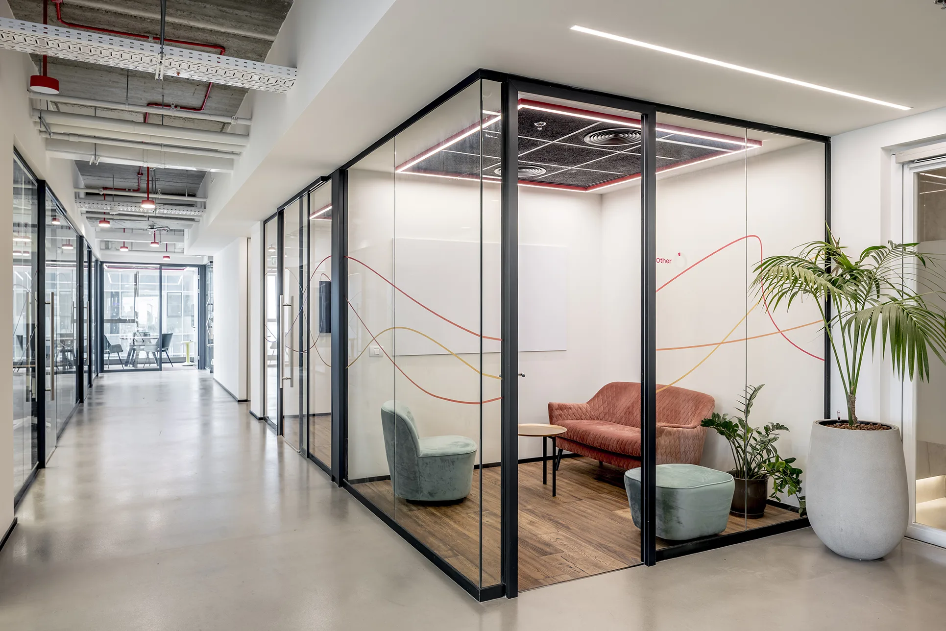 Office corridor