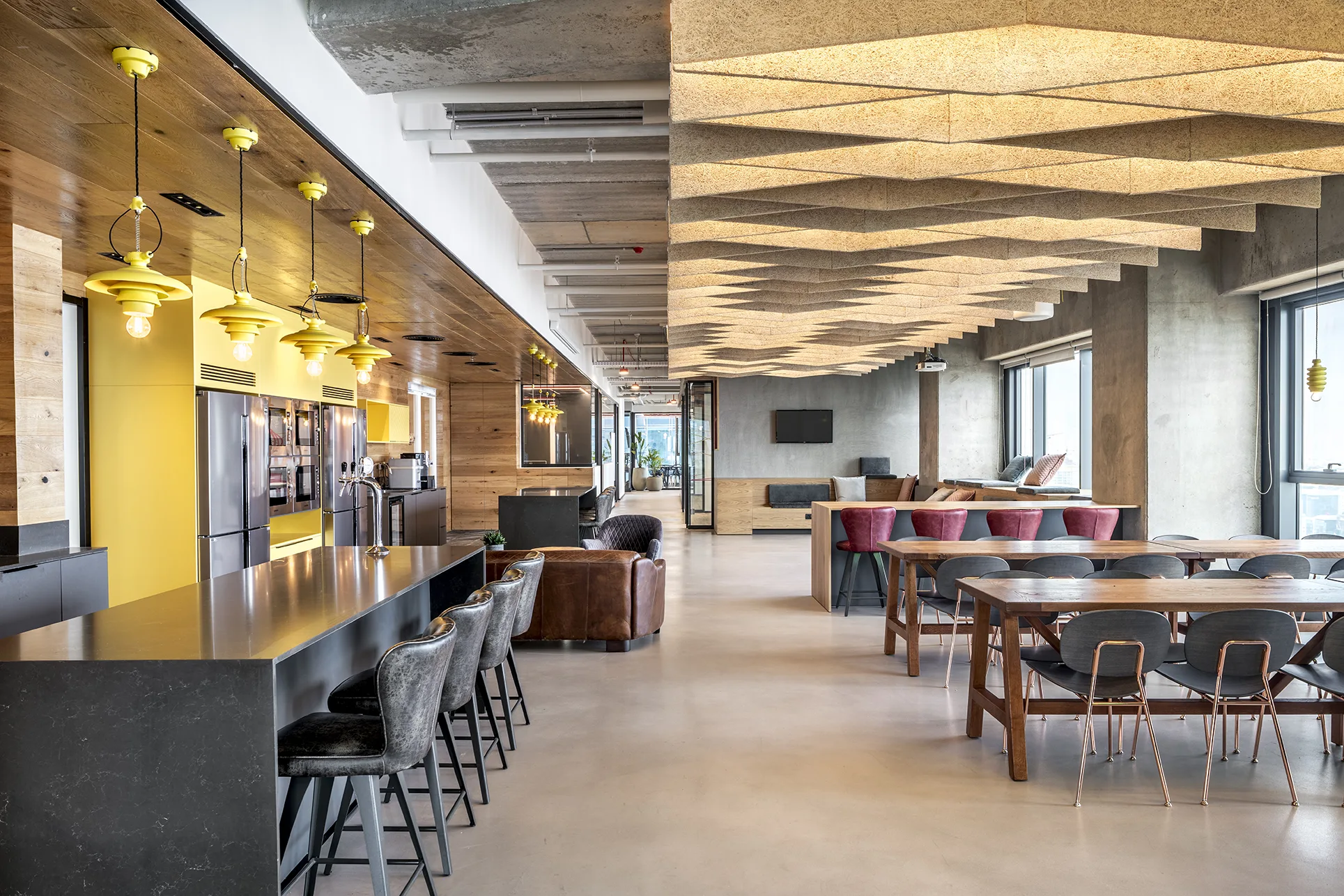 Technology workplace interior